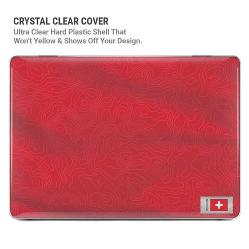 Switzerland Soccer Flag MacBook Pro 14in (2021-24) Case plus Skin